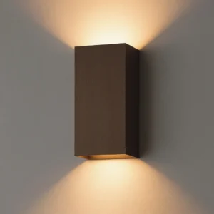 Highlight Wandlamp W363632 Eros Up Down H=18cm 2xGU10 Brons