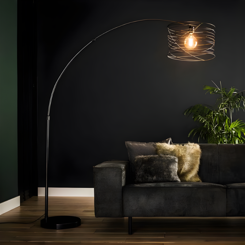 Vloerlamp categorieën 4 Vloerlamp met boog