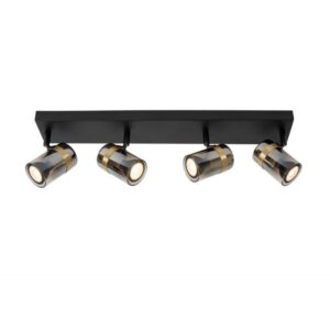 Lucide UPTON Plafondspot 4xGU10 Fumé